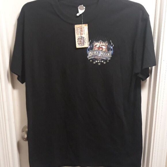 Nwt Bike week Daytona 2016 75th tshirt sz.L - Picture 1 of 3